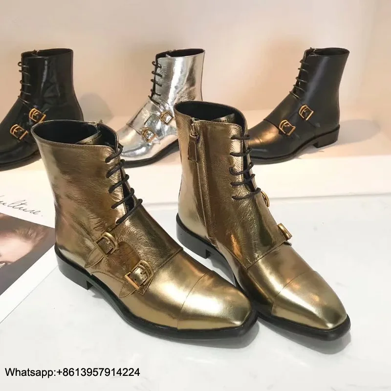 Mujer Botas Invierno 2019 Scarpe Donna Buckle Chaussures Femme Low Heels Botas Mujer Square Toe Ladies Boots Zipper Women Shoes
Mujer Botas Invierno 2019 Scarpe Donna Buckle Chaussures Femme Low Heels Botas Mujer Square Toe Ladies Boots Zipper Women Shoes