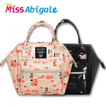 MissAbigale Mini Mummy Maternity Nappy Bag Large Capacity Baby Mom Backpack Nursing Bag For Mom Baby Care Nappy Women's Hand Bag 
MissAbigale Mini Mummy Maternity Nappy Bag Large Capacity Baby Mom Backpack Nursing Bag For Mom Baby Care Nappy Women's Hand Bag