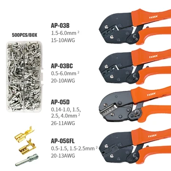 KWANYIK Automatic Crimping Wire Stripper Non-Insulated Tabs And Receptacles Multi-functional Peeling Tools AP03B/AP03BC
KWANYIK Automatic Crimping Wire Stripper Non-Insulated Tabs And Receptacles Multi-functional Peeling Tools AP03B/AP03BC