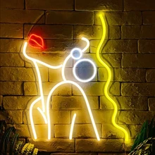 Sexy Lady LED Neon Light Sign Wall Hanging Acrylic Female Model Neon Lights for Bar Party Club Home Hotel Decor Gift Neon Lights
Sexy Lady LED Neon Light Sign Wall Hanging Acrylic Female Model Neon Lights for Bar Party Club Home Hotel Decor Gift Neon Lights