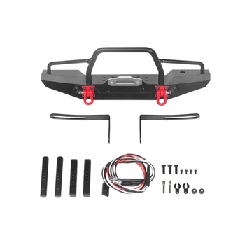 1:10 RC Rock Car Metal Front Bumper with Led Light for Axial SCX10 90046 90047 Traxxas TRX-4 RC Crawler
1:10 RC Rock Car Metal Front Bumper with Led Light for Axial SCX10 90046 90047 Traxxas TRX-4 RC Crawler