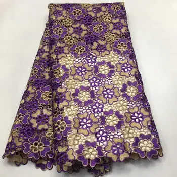2020 High Quality African Gold Line Water Soluble Cord Lace Fabrics French Lace Designs Materials With Stones 5Yards For Dress
2020 High Quality African Gold Line Water Soluble Cord Lace Fabrics French Lace Designs Materials With Stones 5Yards For Dress
