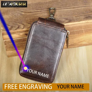 Quality Real Leather Men Quality Fashion Coffee Car Remote Case Key Ring Case Holder Chain Designer Key Package Bag Y1018-c
Quality Real Leather Men Quality Fashion Coffee Car Remote Case Key Ring Case Holder Chain Designer Key Package Bag Y1018-c