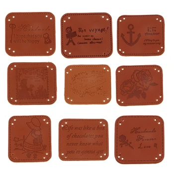 20Pcs PU Leather Tags Labels for Sewing Clothes Patches DIY Handmade Crafts 
20Pcs PU Leather Tags Labels for Sewing Clothes Patches DIY Handmade Crafts