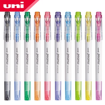 1Pcs UNI PROPUS double-headed highlighter PUS-103T is soft and does not hurt the eyes student hand account graffiti color marker 
1Pcs UNI PROPUS double-headed highlighter PUS-103T is soft and does not hurt the eyes student hand account graffiti color marker