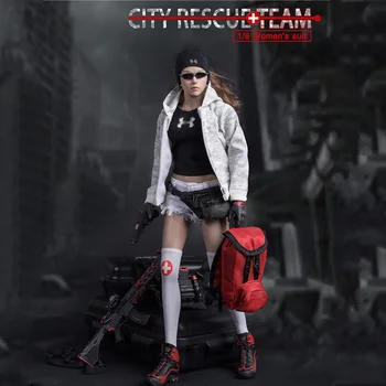 Sexy 1/6 City Rescue Team Girl Combat Clothing Suit Set FG046 for 12" Female PH Doll Action Figure Body Accessories
Sexy 1/6 City Rescue Team Girl Combat Clothing Suit Set FG046 for 12" Female PH Doll Action Figure Body Accessories