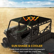 UTV Ranger XP 1000 Soft Top Window Net Mesh Sun UV Protection 2017-2021 For Polaris Ranger XP 1000 Crew 4 Doors
UTV Ranger XP 1000 Soft Top Window Net Mesh Sun UV Protection 2017-2021 For Polaris Ranger XP 1000 Crew 4 Doors