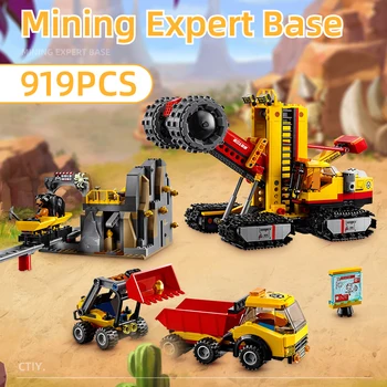 NEW 919pcs 10876 Kits Mining Experts Site City Mining Building Blocks Bricks Toys Model 60188 For Kids As Gifts 
NEW 919pcs 10876 Kits Mining Experts Site City Mining Building Blocks Bricks Toys Model 60188 For Kids As Gifts
