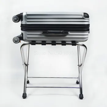 Hotel luggage rack stainless steel rack hotel room folding luggage clothing tray rack home office
Hotel luggage rack stainless steel rack hotel room folding luggage clothing tray rack home office