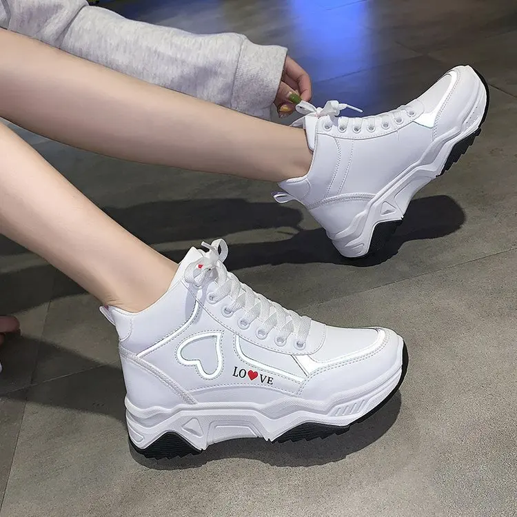 2019 Autumn And Winter New Style Hight-top Athletic Shoes Women's Korean-style Students Running Casual Shoes Street Snap Versati
2019 Autumn And Winter New Style Hight-top Athletic Shoes Women's Korean-style Students Running Casual Shoes Street Snap Versati