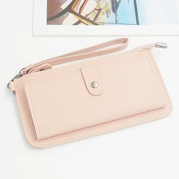 2020 new ladies wallet simple long multi-function zipper multi-card student hand buckle zipper wallet
2020 new ladies wallet simple long multi-function zipper multi-card student hand buckle zipper wallet