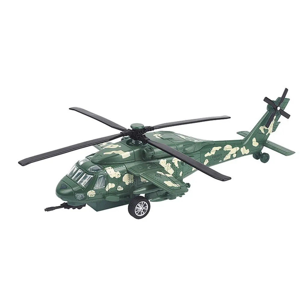 Children'S Simulation Metal Helicopter Sound Light Pull Back Toys Small Alloy Practical Kid Model Toys 
Children'S Simulation Metal Helicopter Sound Light Pull Back Toys Small Alloy Practical Kid Model Toys
