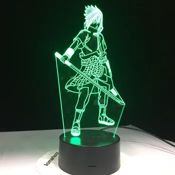 3d Led Night Light Uchiha Sasuke Figure Color Changing Nightlight for Kids Bedroom Decor Touch Sensor Table Lamp Naruto Gift
3d Led Night Light Uchiha Sasuke Figure Color Changing Nightlight for Kids Bedroom Decor Touch Sensor Table Lamp Naruto Gift