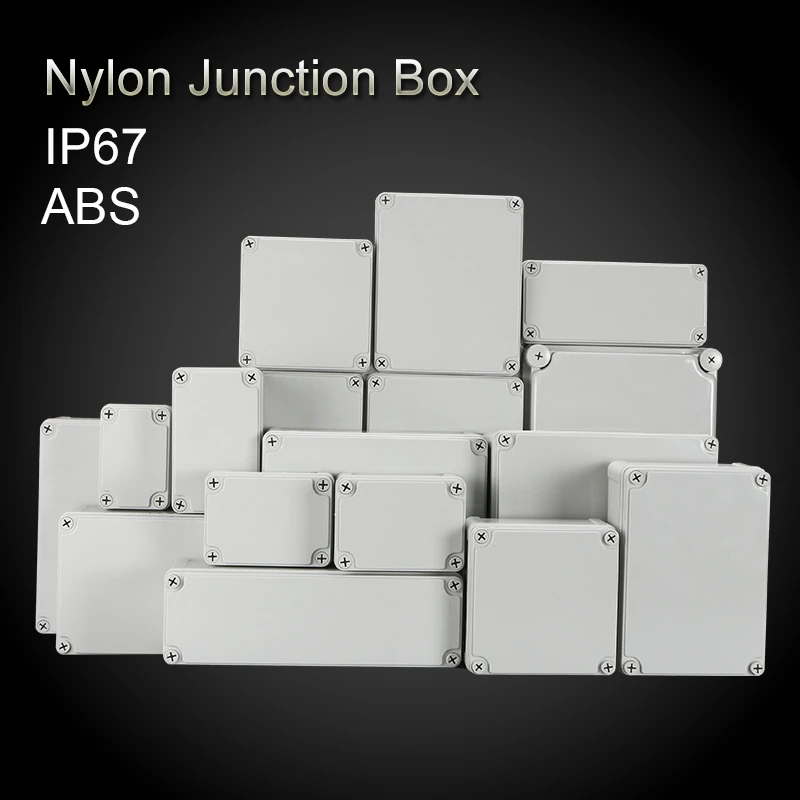 Waterproof Plastic Enclosure Box Electronic IP67 Project Instrument Case Electrical Project Box ABS Outdoor Junction Box Housing
Waterproof Plastic Enclosure Box Electronic IP67 Project Instrument Case Electrical Project Box ABS Outdoor Junction Box Housing