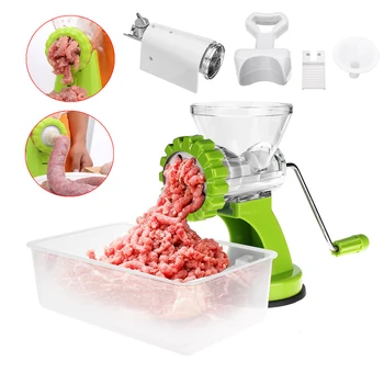 Meat Grinder Mincer Slicer Multifunction Machine with Stainless Steel Blade/Tomato Vegetable Chopper Appliances for Home
Meat Grinder Mincer Slicer Multifunction Machine with Stainless Steel Blade/Tomato Vegetable Chopper Appliances for Home