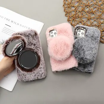 LLZ.COQUE Lovely Fluffy Soft Mirror Phone Case for Samsung Galaxy A10 A20 A30 Rabbit Fur Cover Capas for A40 A50 A70 Coque Funda
LLZ.COQUE Lovely Fluffy Soft Mirror Phone Case for Samsung Galaxy A10 A20 A30 Rabbit Fur Cover Capas for A40 A50 A70 Coque Funda