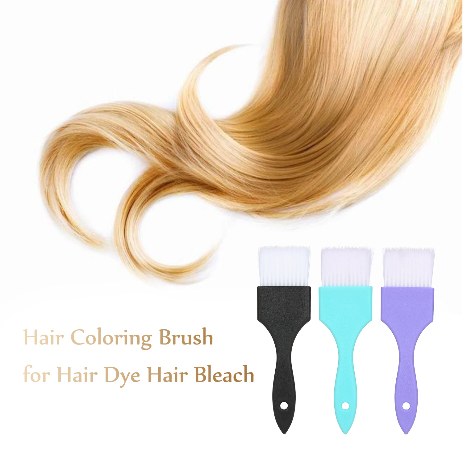Hair Color Brush Hair Coloring Brush for Hair Dye Hair Bleach Salon Hair Color Mixing Tint Dye Brush Barber Hairdressing Tool
Hair Color Brush Hair Coloring Brush for Hair Dye Hair Bleach Salon Hair Color Mixing Tint Dye Brush Barber Hairdressing Tool