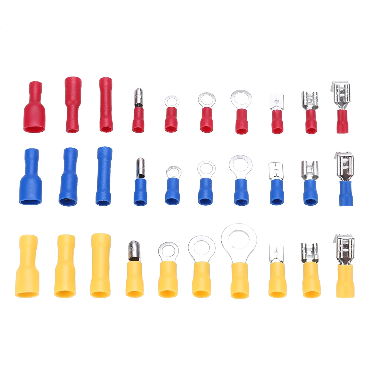 480pc Assorted Female Male Full Insulated Terminals Connectors Kit Electrical Crimp Spade Ring Connectors Cable Terminal
480pc Assorted Female Male Full Insulated Terminals Connectors Kit Electrical Crimp Spade Ring Connectors Cable Terminal