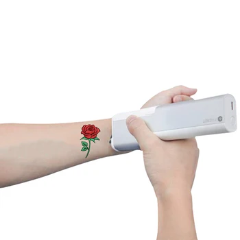 Portable PrintPen Handheld Printer Inkjet Pen Tattoo Printing Machine Compatible with Android/iOS Smartphone for Surfaces DIY
Portable PrintPen Handheld Printer Inkjet Pen Tattoo Printing Machine Compatible with Android/iOS Smartphone for Surfaces DIY