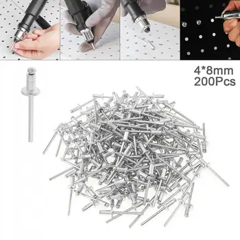 200pcs/lot M4x8mm Aluminium Rivet Gun Core Pulling Riveting Break Mandrel Nail with Mushroon Head and Polished Chrome Surface
200pcs/lot M4x8mm Aluminium Rivet Gun Core Pulling Riveting Break Mandrel Nail with Mushroon Head and Polished Chrome Surface