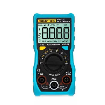 Aneng V02B Data Multimeter Ncv Digital Lcd Ac/Dc Voltmeter Auto Range Diode Resistence Frequency Capacitance Tester
Aneng V02B Data Multimeter Ncv Digital Lcd Ac/Dc Voltmeter Auto Range Diode Resistence Frequency Capacitance Tester