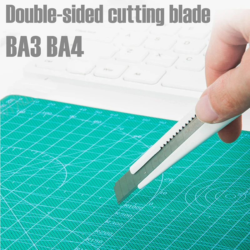 Model Paper Double-sided Sculpture Blade Handmade Anti-slip Black Dot Cutting Pad 18PVC Cutting Mat Pad Patchwork DIY Tool
Model Paper Double-sided Sculpture Blade Handmade Anti-slip Black Dot Cutting Pad 18PVC Cutting Mat Pad Patchwork DIY Tool