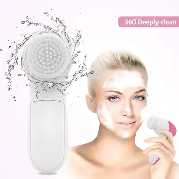5 in 1 Electric Facial Cleanser Brush Cleaner Face Cleaning Machine Skin Pore Cleansing Massage Remove Blackhead Makeup Brush
5 in 1 Electric Facial Cleanser Brush Cleaner Face Cleaning Machine Skin Pore Cleansing Massage Remove Blackhead Makeup Brush