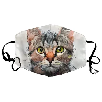 Reusable Facemask+2pc Filter Maske Cute Cat Print Fabric Women Face Maskswashable And Reusable Mascarilla Designer Facemask 
Reusable Facemask+2pc Filter Maske Cute Cat Print Fabric Women Face Maskswashable And Reusable Mascarilla Designer Facemask