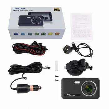 4 Inch Ips Dual Camera Full Hd 1080P with Rearview Mirror Car Driving Recorder Dvr Automatic Recorder Night Version
4 Inch Ips Dual Camera Full Hd 1080P with Rearview Mirror Car Driving Recorder Dvr Automatic Recorder Night Version