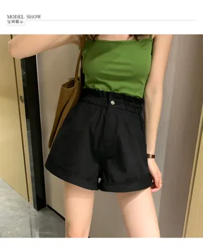 women Hot High Waist Casual Wide Leg Female Shorts New fashion 2020 Summer Plus size Short
women Hot High Waist Casual Wide Leg Female Shorts New fashion 2020 Summer Plus size Short