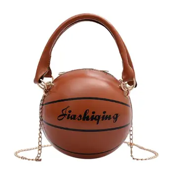 Trend Round Female Bag Basketball Styling Personality Creative Hand Luggage Shoulder Chain Diagonal Package handbag
Trend Round Female Bag Basketball Styling Personality Creative Hand Luggage Shoulder Chain Diagonal Package handbag