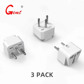 GEMT Israel Travel Plug Adapter Grounded Universal Type H Plug Adapter Israel to US Adapter-Ultra Compact for Israel Palestine
GEMT Israel Travel Plug Adapter Grounded Universal Type H Plug Adapter Israel to US Adapter-Ultra Compact for Israel Palestine