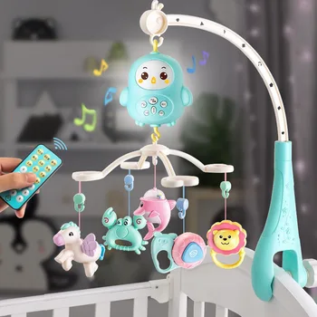 0to12months 360 Degree Rotation Projection Box Portable Baby Cradle Bell Durable Rattles Removable Remote Control Musical Toys
0to12months 360 Degree Rotation Projection Box Portable Baby Cradle Bell Durable Rattles Removable Remote Control Musical Toys