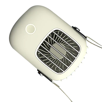 Personal Air Conditioner Neck Fan Portable Dual Effect Cooling Neckband Fan Rechargeable USB Hanging Neck Cooler White
Personal Air Conditioner Neck Fan Portable Dual Effect Cooling Neckband Fan Rechargeable USB Hanging Neck Cooler White