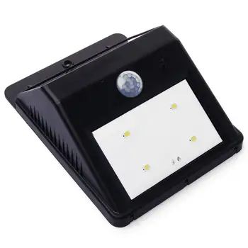 4-LED Solar Powered Security Motion Sensor Light Gutter Light Outdoor Garden Wall Lobby Pathway Solar Light Lamp
4-LED Solar Powered Security Motion Sensor Light Gutter Light Outdoor Garden Wall Lobby Pathway Solar Light Lamp