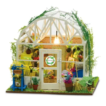 Surwish DIY Creative Handmade Theme Wooden Cabin Assembly Building Model Toy Set with Light - Romantic Flower House
Surwish DIY Creative Handmade Theme Wooden Cabin Assembly Building Model Toy Set with Light - Romantic Flower House