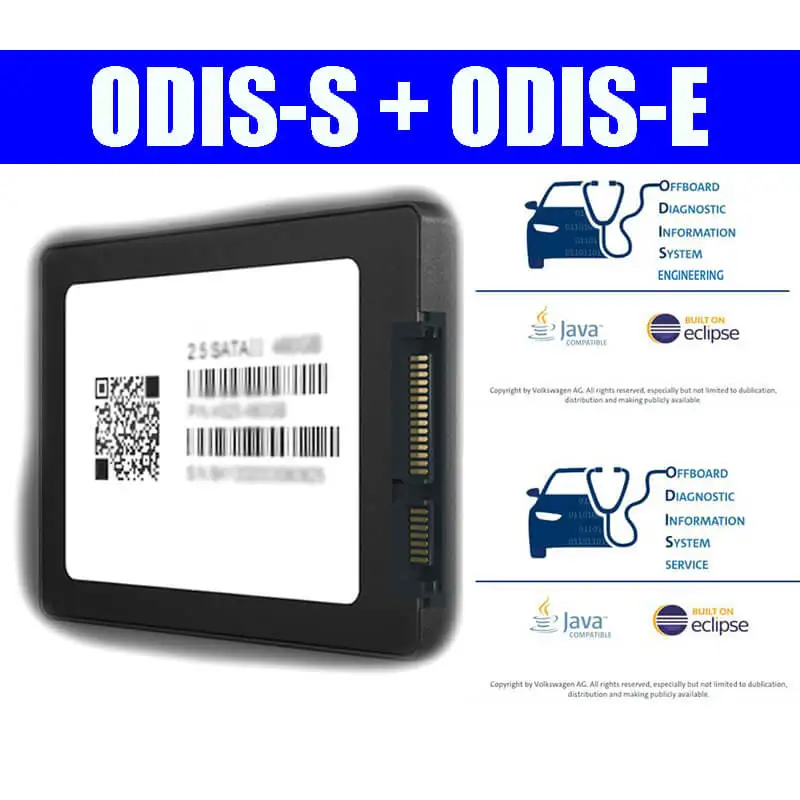 120GB SSD + ODIS Online Account + Software ODIS Service ODIS-S V5.26 ODIS-E Engineering V11 for VAG Car Diagnostic Programming
120GB SSD + ODIS Online Account + Software ODIS Service ODIS-S V5.26 ODIS-E Engineering V11 for VAG Car Diagnostic Programming