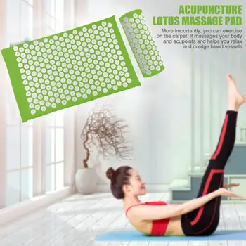 Functional Acupoint Massage Cushion Non Woven Sponge Acupuncture Yoga Mat and Pillow with Cotton Bag for Relieving Fatigue
Functional Acupoint Massage Cushion Non Woven Sponge Acupuncture Yoga Mat and Pillow with Cotton Bag for Relieving Fatigue
