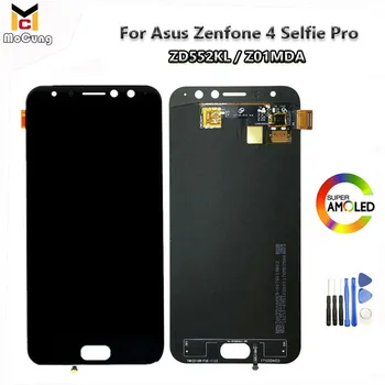 Super AMOLED 5.5'' LCD For Asus Zenfone 4 Selfie Pro ZD552KL Z01MD Z01MDA Full LCD Display Touch Screen Digitizer Replacement
Super AMOLED 5.5'' LCD For Asus Zenfone 4 Selfie Pro ZD552KL Z01MD Z01MDA Full LCD Display Touch Screen Digitizer Replacement