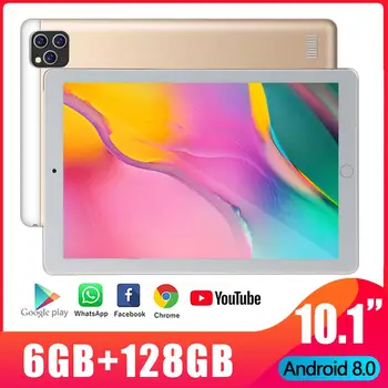2020 New Android 9.0 Tablet PC 10.1 Inch Tablet Core 6GB RAM 128GB ROM WIFI Mirror Screen Tablets Kids Tablet for Gifi
2020 New Android 9.0 Tablet PC 10.1 Inch Tablet Core 6GB RAM 128GB ROM WIFI Mirror Screen Tablets Kids Tablet for Gifi