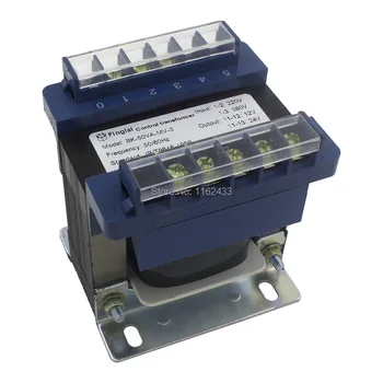 

BK-50VA 50W BK type control power transformer 380V/220V input 220V 110V 36V 24V 12V 6.3V output