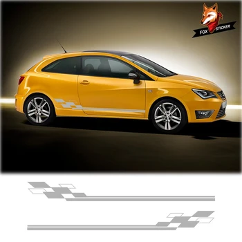 Car Vinyl Side Stripes Skirt Graphics Auto Stickers Decal Gloss Auto Side Car Sticker for Seat Leon Ateca Exeo Altea Arona Mii
Car Vinyl Side Stripes Skirt Graphics Auto Stickers Decal Gloss Auto Side Car Sticker for Seat Leon Ateca Exeo Altea Arona Mii