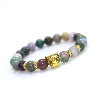 3 Style New Design alloy Leopard Head Men Women Bracelet Map Stone Beads Charm Bracelet For Men Women Jewelry Gift 10pcs/lot
3 Style New Design alloy Leopard Head Men Women Bracelet Map Stone Beads Charm Bracelet For Men Women Jewelry Gift 10pcs/lot