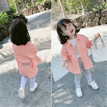 Mihkalev Candy color baby girl jacket and coat 2020 autumn children windbreaker 6Y 8Y kids clothes girls outerwear 
Mihkalev Candy color baby girl jacket and coat 2020 autumn children windbreaker 6Y 8Y kids clothes girls outerwear