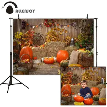 Allenjoy photophone studio backgrounds photography Autumn pumpkin wood wall hay barn child backdrop photocall photobooth decor
Allenjoy photophone studio backgrounds photography Autumn pumpkin wood wall hay barn child backdrop photocall photobooth decor
