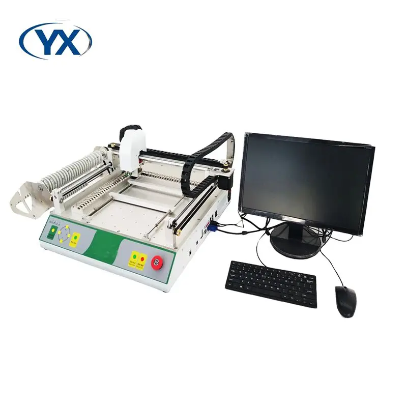 Safe Reliability Desktop SMT Pick and Place Machine Durable LED Assembling Machine PCB Soldering Machine
Safe Reliability Desktop SMT Pick and Place Machine Durable LED Assembling Machine PCB Soldering Machine