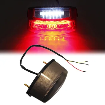 10-15V Motorcycles Smoke Lens LED Brake Tail Light For Harley Suzuki ATV Quad Runner Dual Sport 3wires Car Lights
10-15V Motorcycles Smoke Lens LED Brake Tail Light For Harley Suzuki ATV Quad Runner Dual Sport 3wires Car Lights
