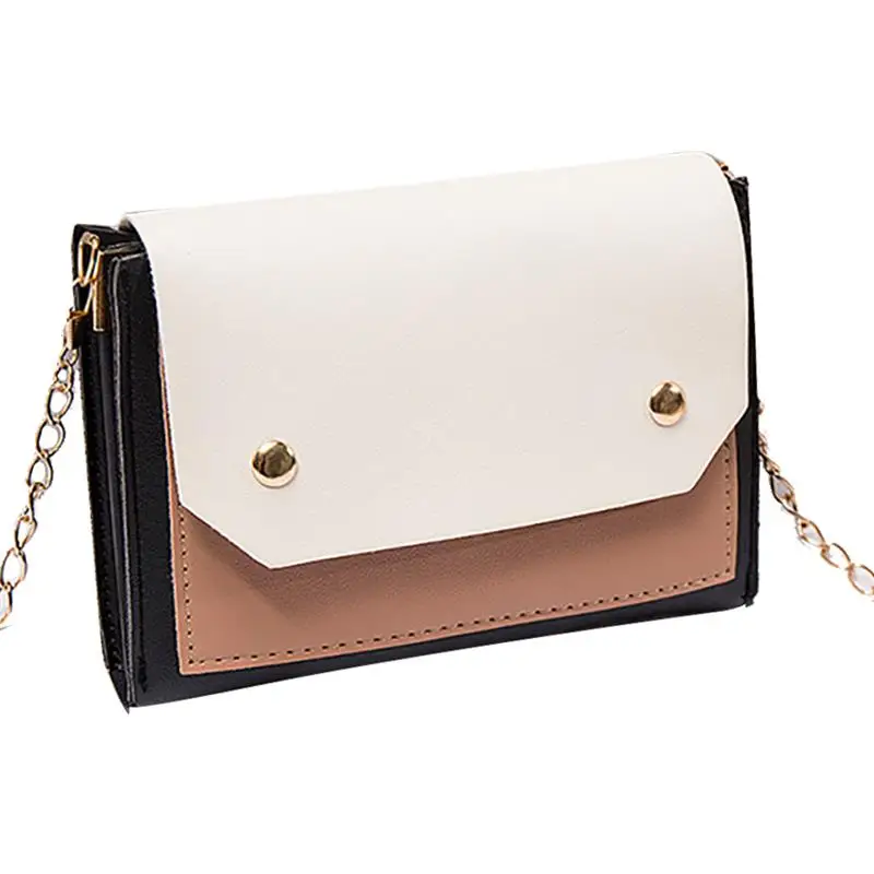coofit PU Leather Messenger Bags Double Compartment Chain Shoulder Bag Minimalist Color Patchwork Crossbody Bag For Women
coofit PU Leather Messenger Bags Double Compartment Chain Shoulder Bag Minimalist Color Patchwork Crossbody Bag For Women