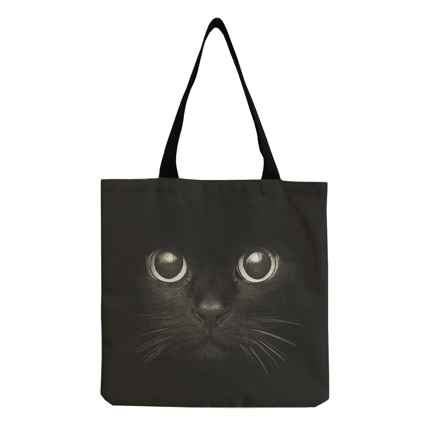 Cute Cat Print Fashion Tote Bag 5 H9a722db469bd451b8fc5cfa4741bed2fX