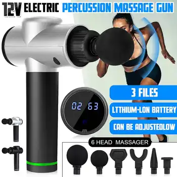 20-speed 12V Brushless Muscle Relief Massage Gun Quiet Vibration Electric Massager Cordless Percussion Massager Sport Recovery
20-speed 12V Brushless Muscle Relief Massage Gun Quiet Vibration Electric Massager Cordless Percussion Massager Sport Recovery